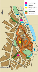 Plattegrond Huissen bij Kaarslicht